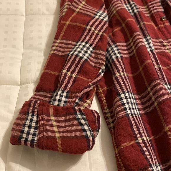 Flannel top - Picture 2 of 3